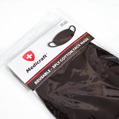 Reusable Cotton Face Masks BLACK